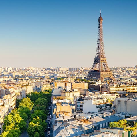 Eiffel Tower, profile of Yannis